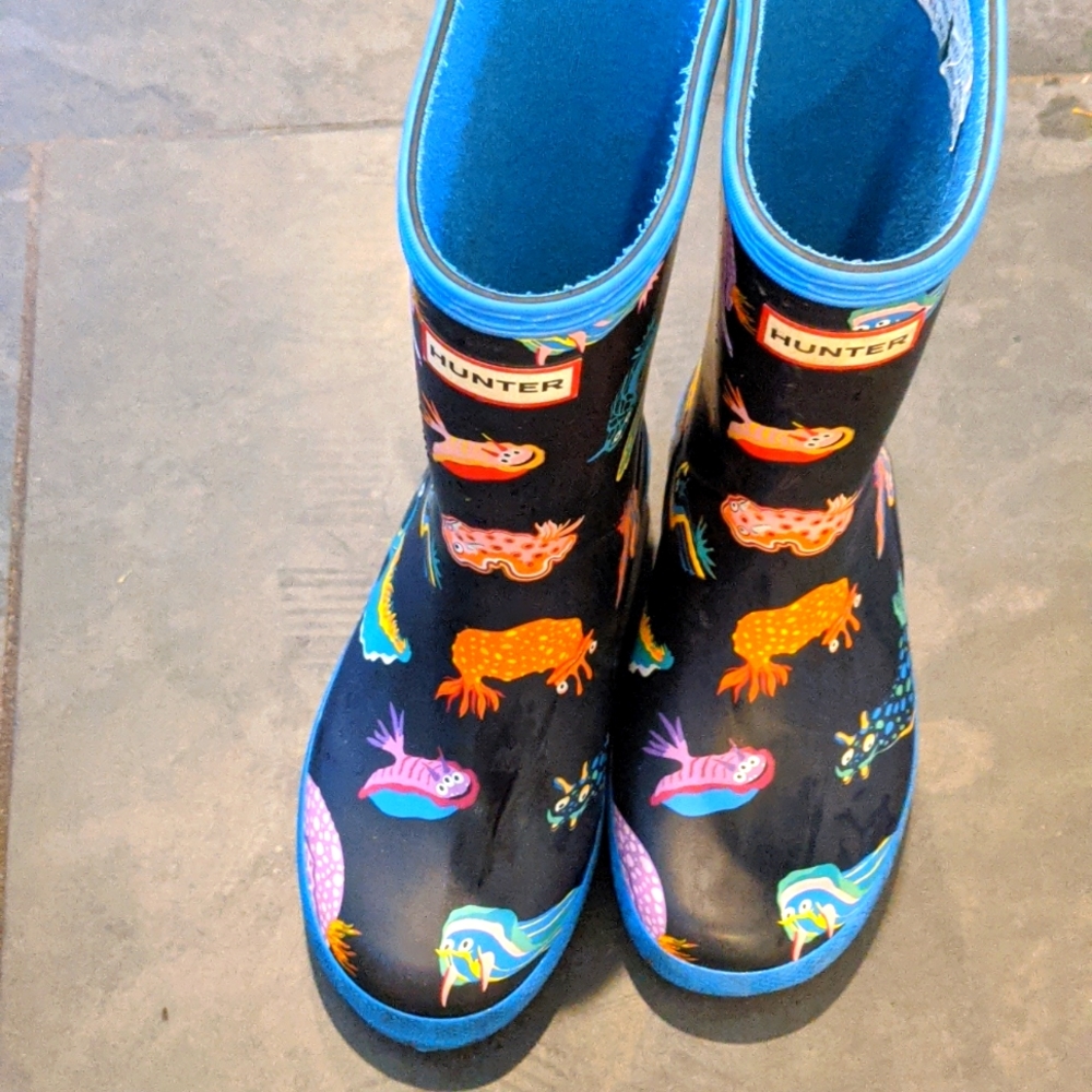 Kids hunter boots sz 11